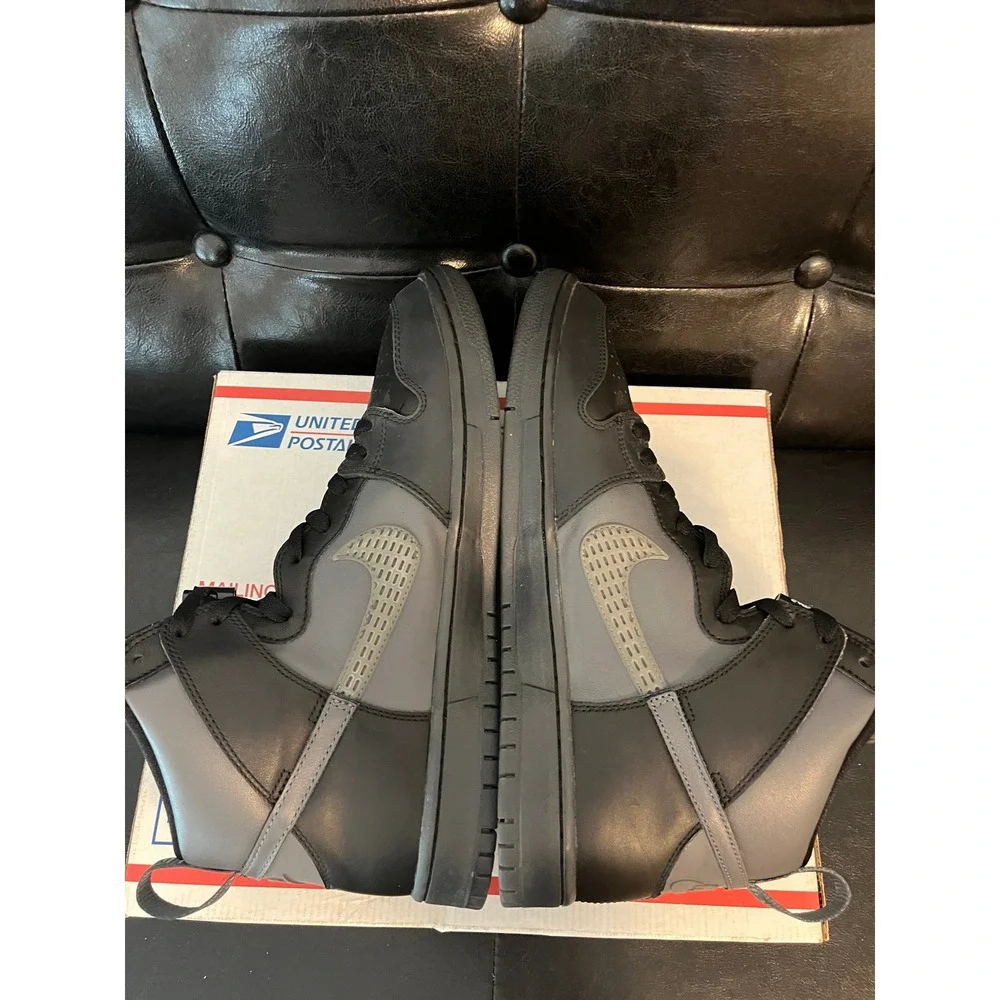 Nike SB Dunk High FPAR Forty Percent Against Rights Black Grey